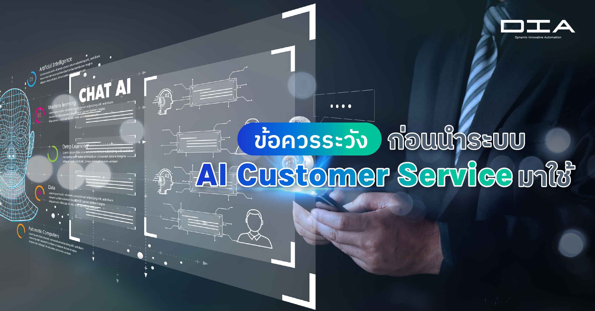 AI Customer Service กับการนำมาใช้บริการลูกค้า